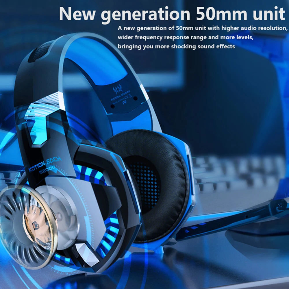 Bass Stereo Gaming Headsets