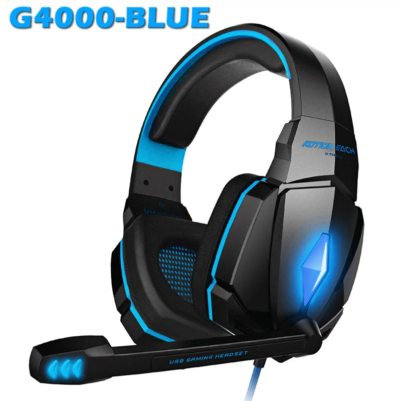 Bass Stereo Gaming Headsets