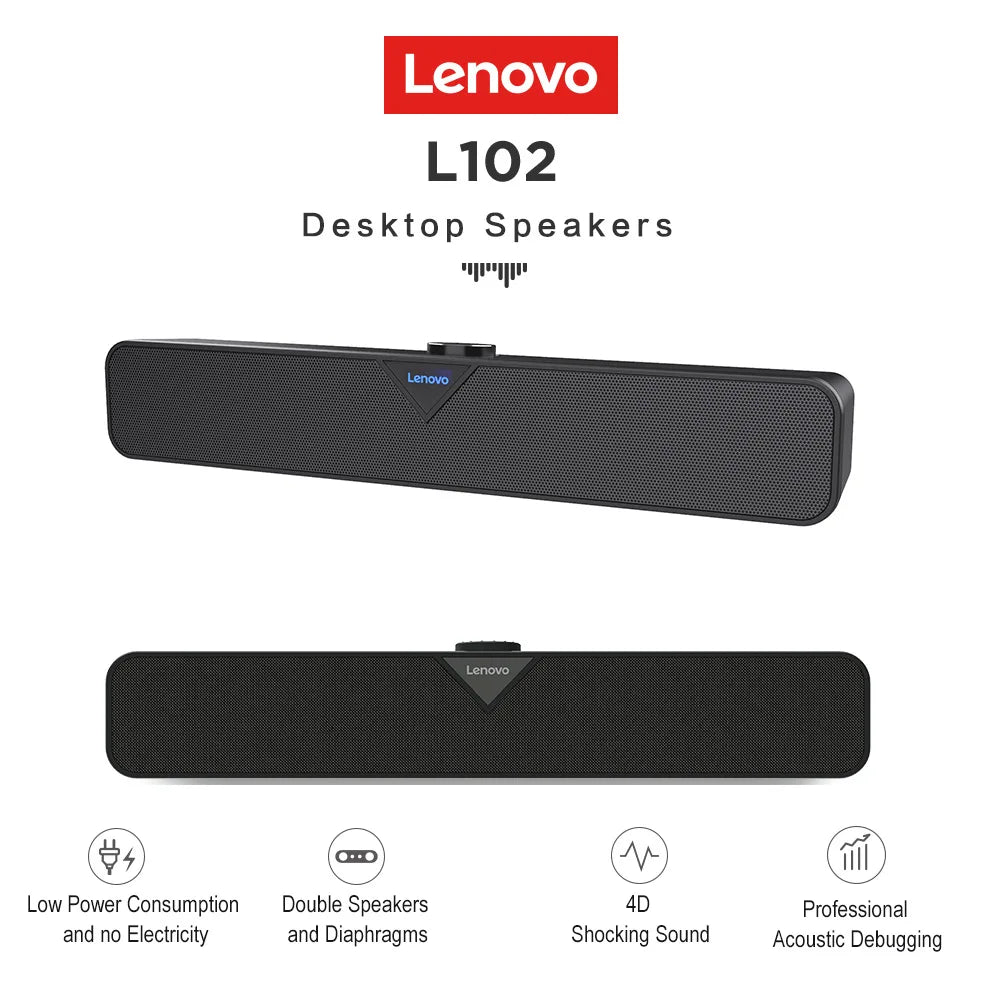 Lenovo Lecoo DS102 Bluetooth Wired Speaker