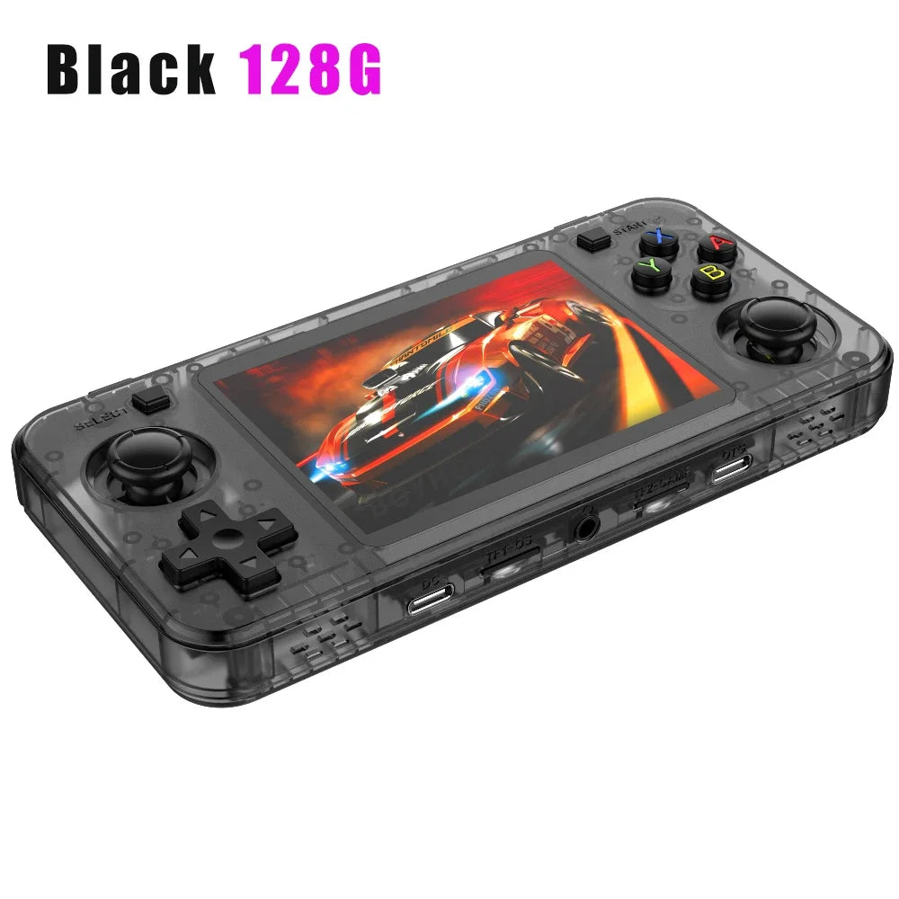 Open source R36H retro handheld video game console Linux system 3.5-inch IPS screen portable pocket video player 64GB games