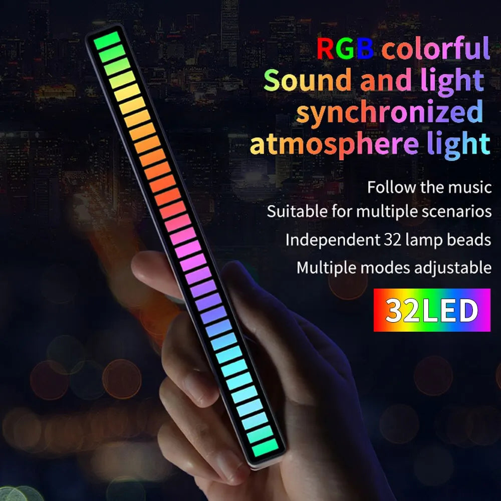 RGB Voice Control Pickup Light