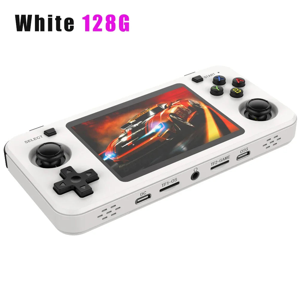 Open source R36H retro handheld video game console Linux system 3.5-inch IPS screen portable pocket video player 64GB games