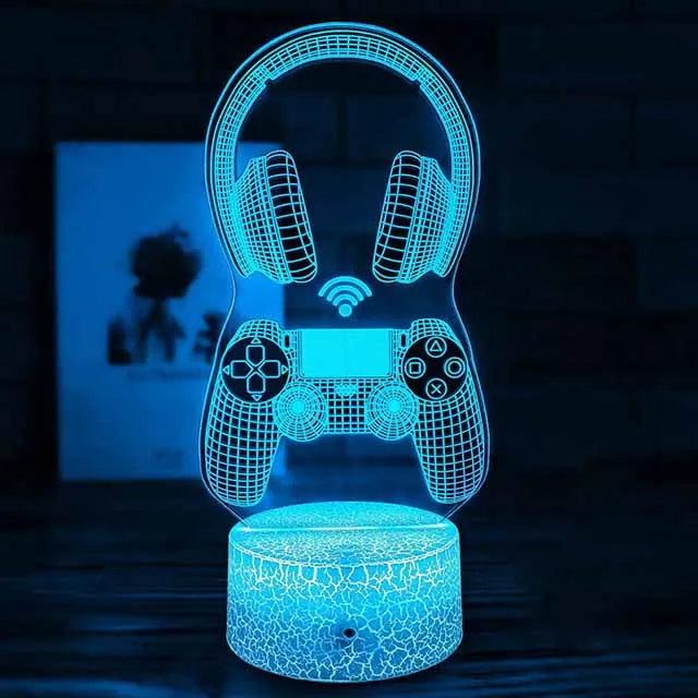 PS4 Gamepad 3D Night Light