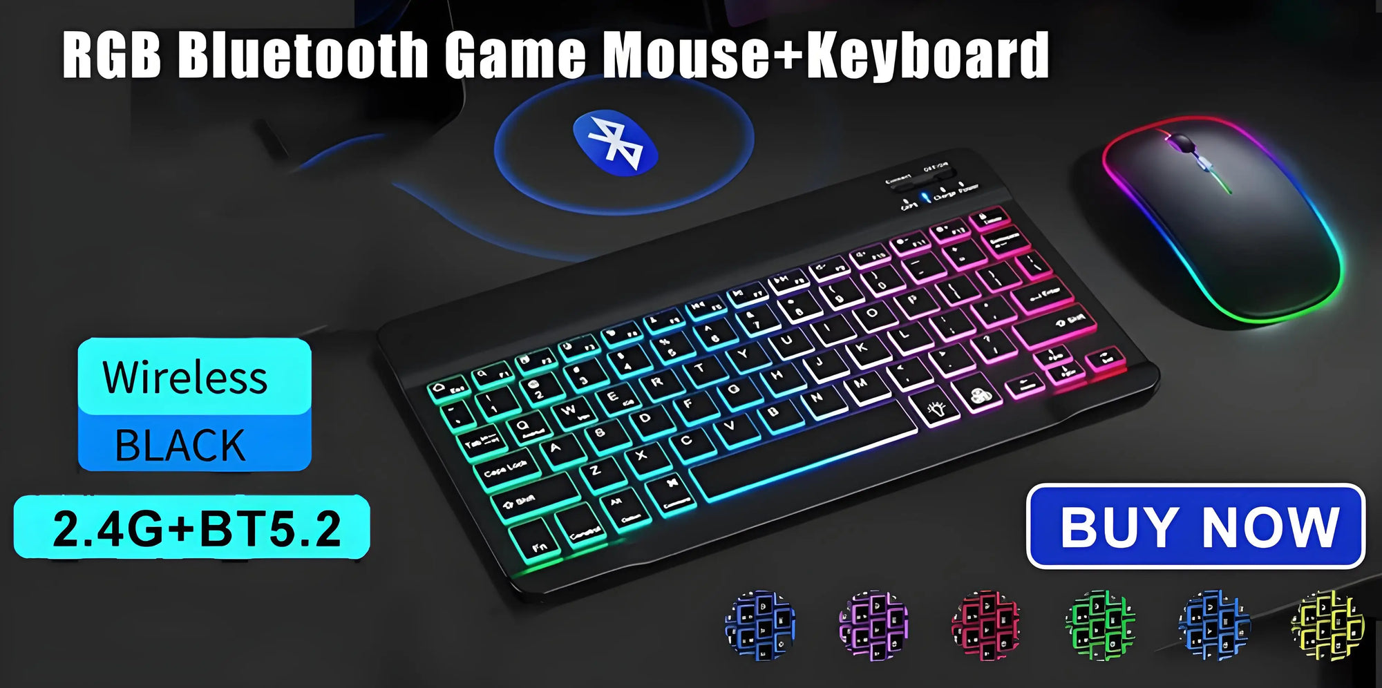 104 key Backlit Mechanical Keyboard Wired Gaming Keyboard waterproof Luminous keyboard And Mouse Set for Gamer PC Laptop Office