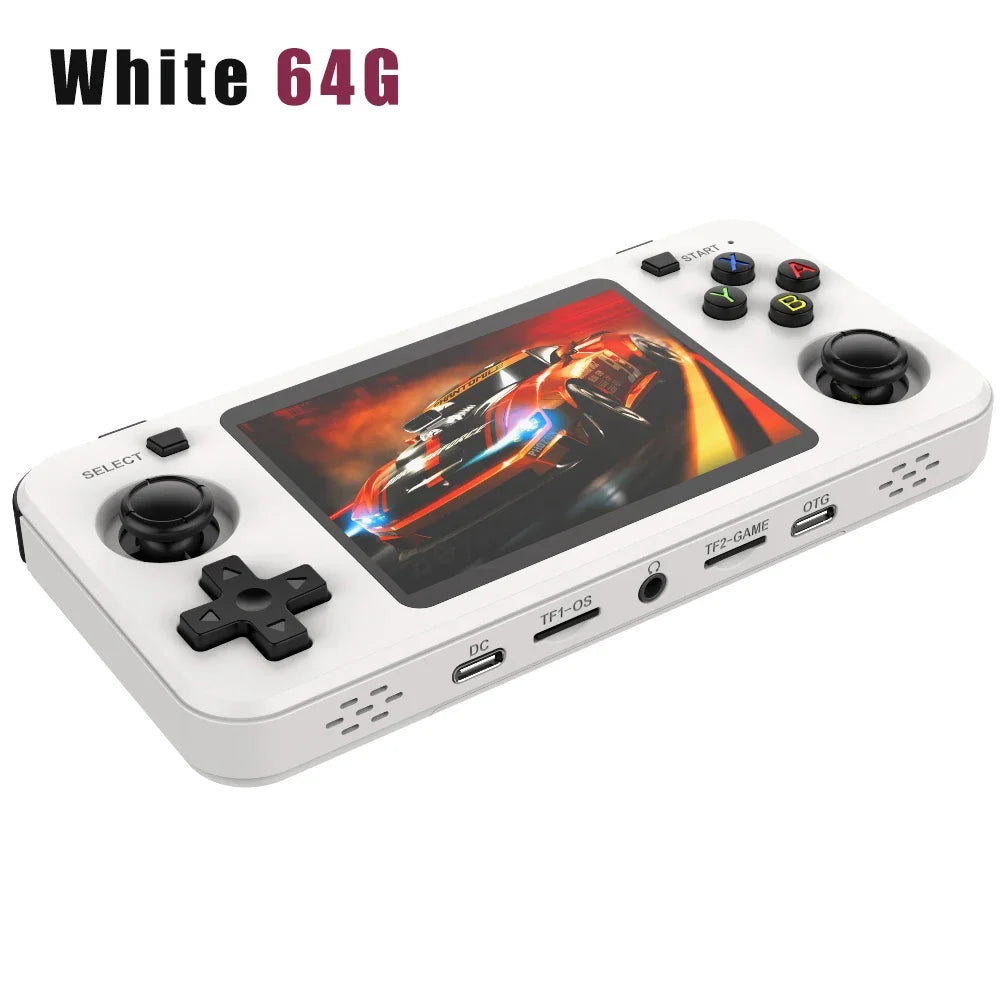 Open source R36H retro handheld video game console Linux system 3.5-inch IPS screen portable pocket video player 64GB games