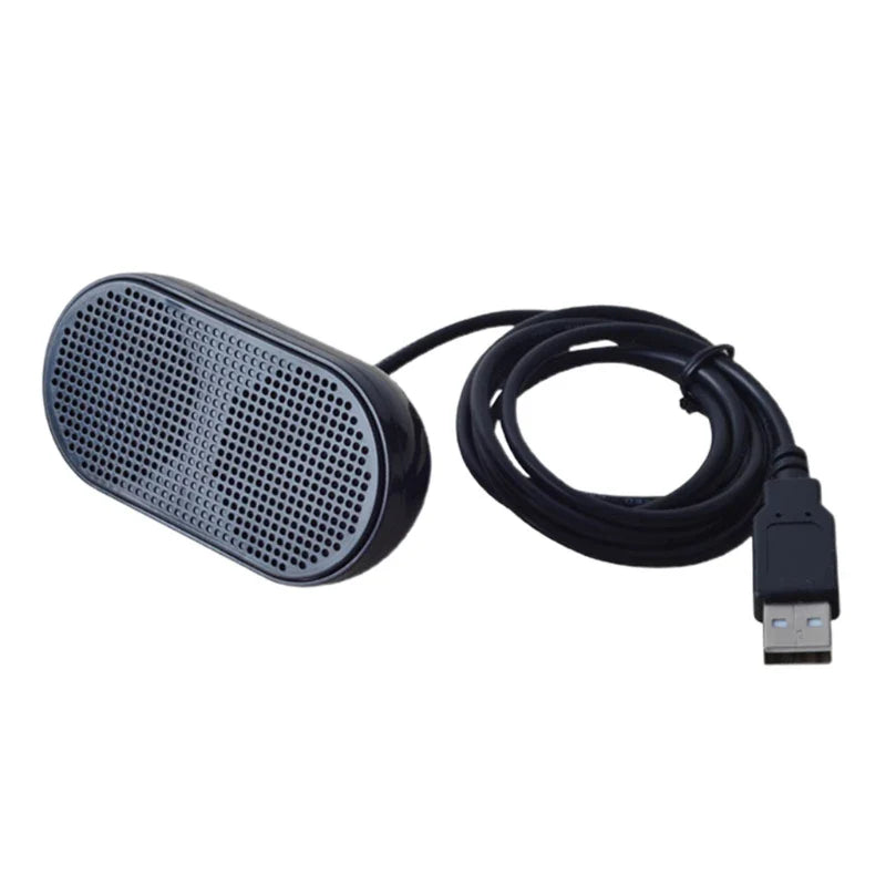 USB Computer Gaming Speakers with Subwoofer and USB cable.