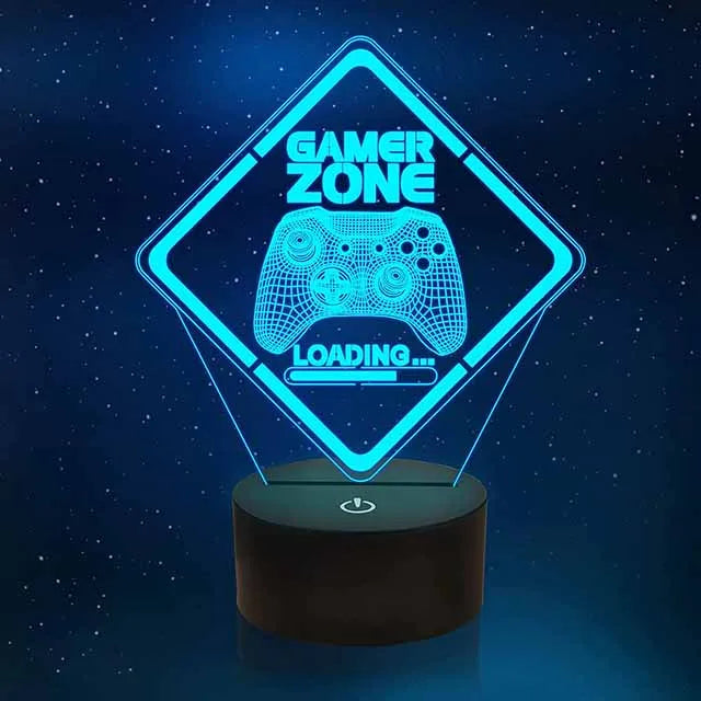 PS4 Gamepad 3D Night Light